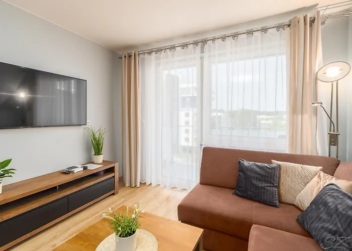 아파트 Blizej Morza 102 Z Prywatnym Garazem I Rowerami W Cenie